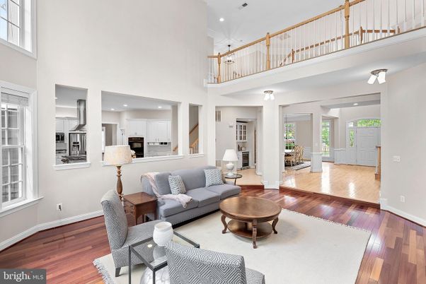 Interior, Kitchen, Living room, Recessed Lighting, Stainless Steel Appliances, Wood Texture Flooring