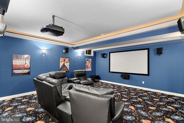 Home Theatre Room, Interior, Projection Screen, Theatre Room