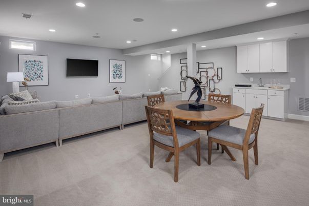 Dining room, Interior, Living room, Recessed Lighting