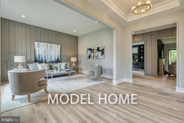 Interior, Living room, Pendant Lights, Recessed Lighting, Wood Texture Flooring