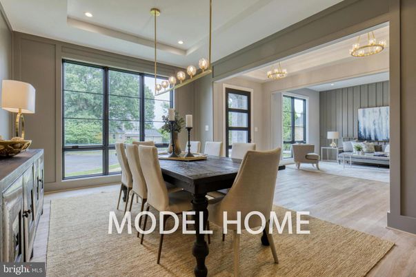 Chandelier, Dining room, Interior, Living room, Pendant Lights, Recessed Lighting, Wood Texture Flooring