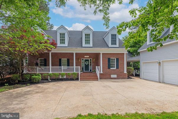 Attached, Exterior, Facade, Brick Facade, Cape Cod