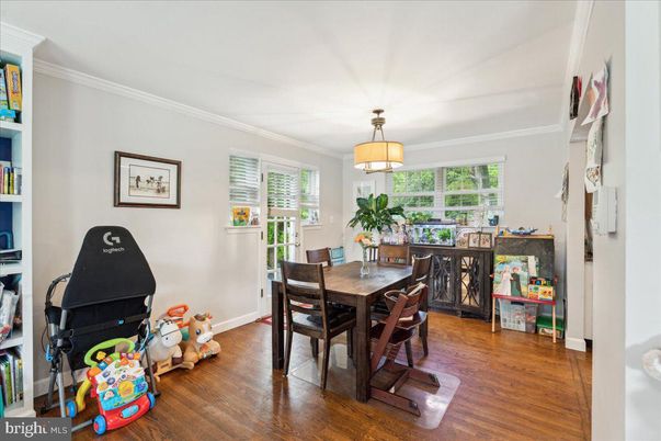 Dining room, Interior, Wood Texture Flooring