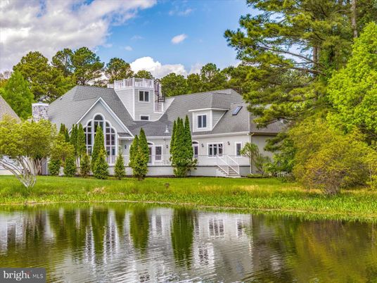Exterior, Facade, Lake, French Provincial