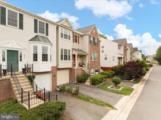 Attached, Exterior, Facade, Brick Facade, Rowhouse