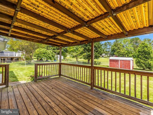 Backyard, Exterior, Wood Texture Flooring