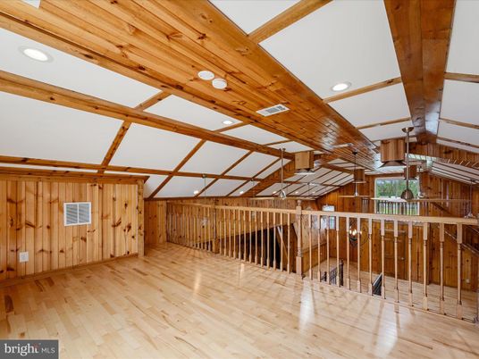 Interior, Recessed Lighting, Wooden Beams, Wood Texture Flooring, Wooden Walls