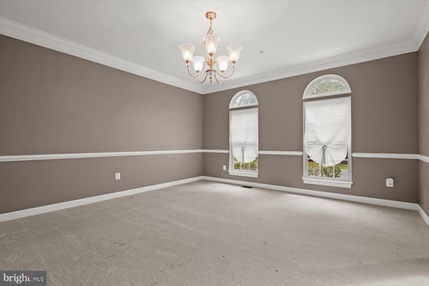 Chandelier, Empty room, Interior