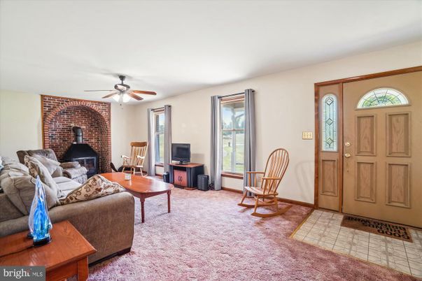 Fireplace, Interior, Living room, Stone Walls