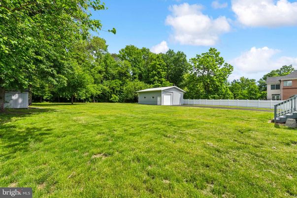 Backyard, Detached Garage, Exterior