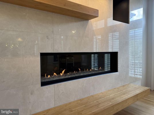 Fireplace, Interior, Wood Texture Flooring