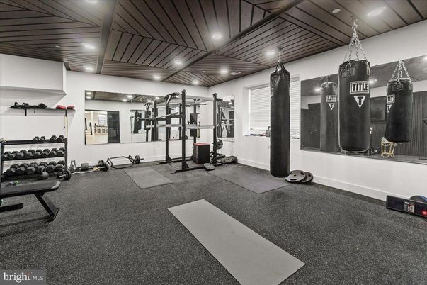 Fitness Equipment, Interior, Recessed Lighting