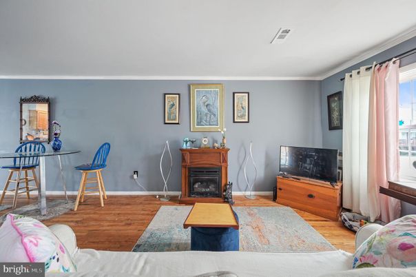 Fireplace, Interior, Wood Texture Flooring