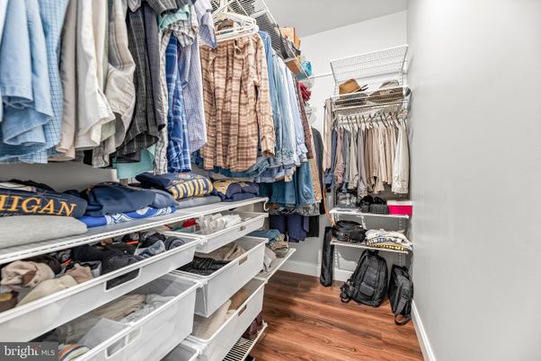 Interior, Walk-in Closets, Wood Texture Flooring