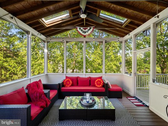 Interior, Sun Room, Wooden Beams, Wooden Ceilings, Wood Texture Flooring