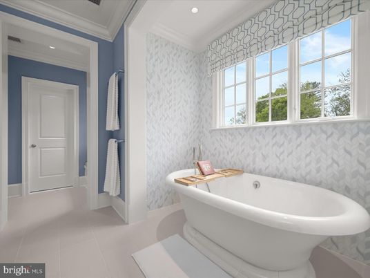 Bathroom, Free Standing Baths, Interior, Recessed Lighting