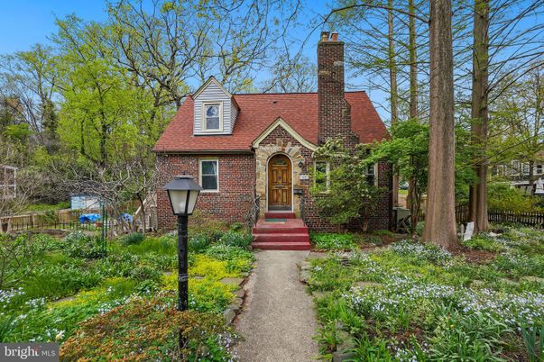 Exterior, Facade, Brick Facade, Tudor Revival