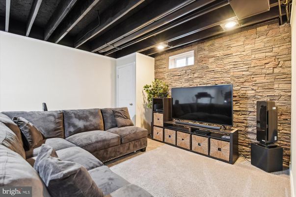 Interior, Living room, Stone Walls