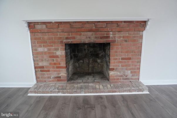 Fireplace, Interior, Wood Texture Flooring