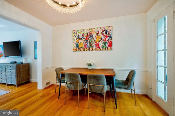 Dining room, Interior, Wood Texture Flooring