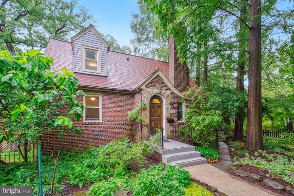 Exterior, Facade, Brick Facade, Tudor Revival