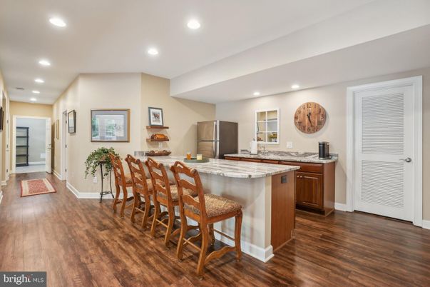 Interior, Recessed Lighting, Wood Texture Flooring
