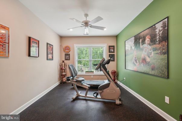 Fitness Equipment, Interior, Recessed Lighting