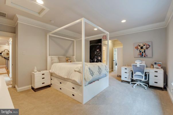 Bedroom, Home Office, Interior, Recessed Lighting