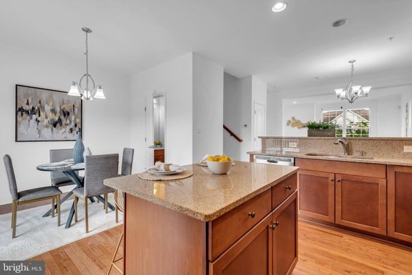 Chandelier, Dining room, Interior, Kitchen, Recessed Lighting, Wood Texture Flooring