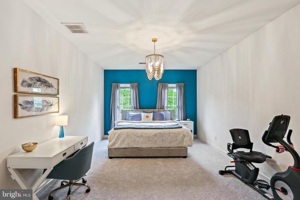 Bedroom, Fitness Equipment, Home Office, Interior