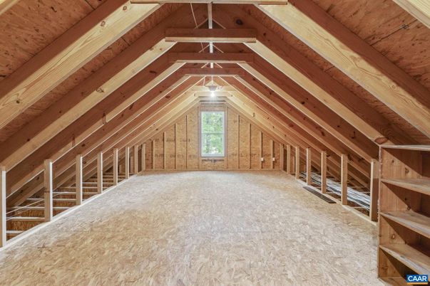 Empty room, Interior, Wooden Beams, Wooden Ceilings, Wooden Walls
