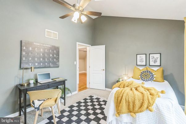 Bedroom, Home Office, Interior, Wood Texture Flooring
