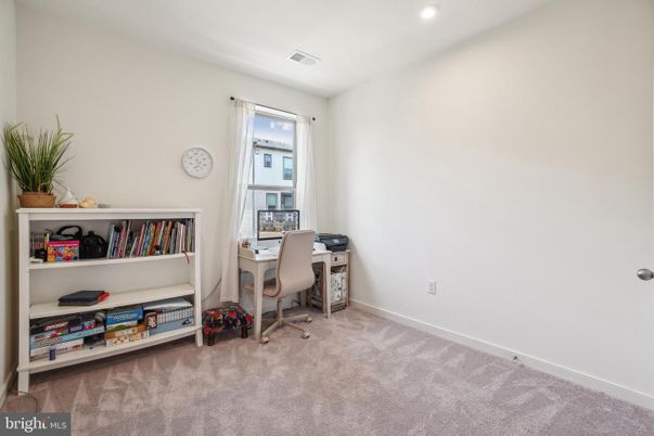 Home Office, Interior, Recessed Lighting