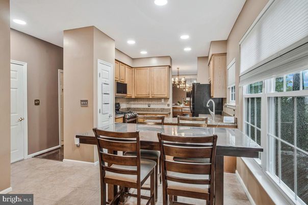 Chandelier, Interior, Kitchen, Recessed Lighting