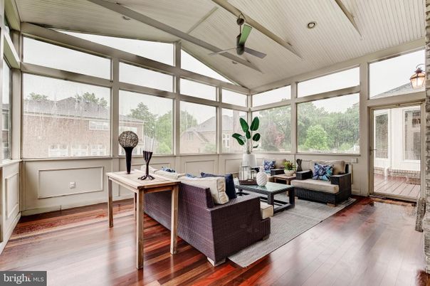 Interior, Living room, Sun Room, Wood Texture Flooring