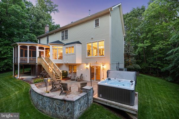 Backyard, Exterior, Hot Tub