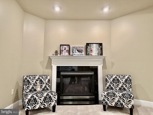 Fireplace, Interior, Recessed Lighting