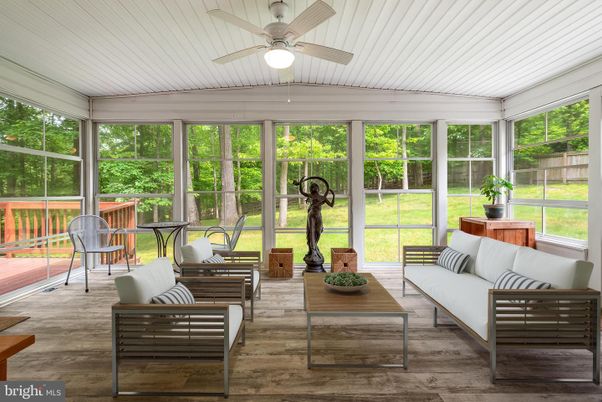 Interior, Sun Room, Wood Texture Flooring