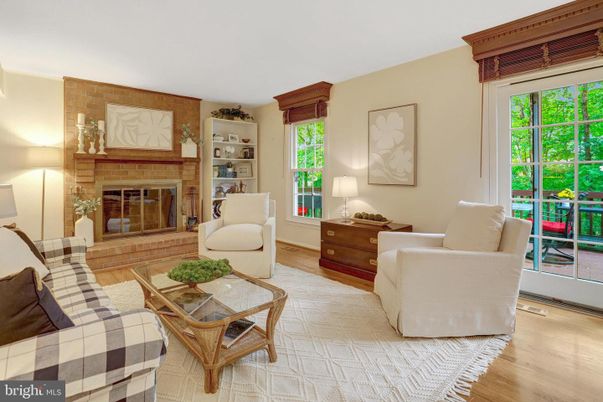 Fireplace, Interior, Living room, Stone Walls, Wood Texture Flooring