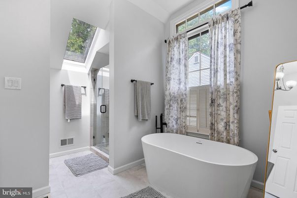 Bathroom, Free Standing Baths, Glass Shower, Interior