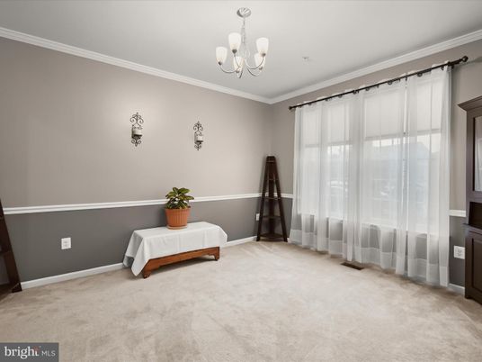 Chandelier, Empty room, Interior