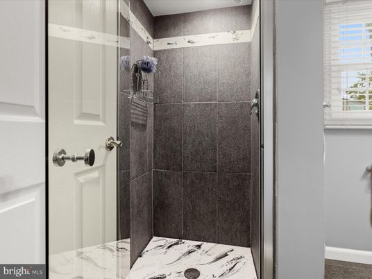 Bathroom, Glass Shower, Interior, Marble