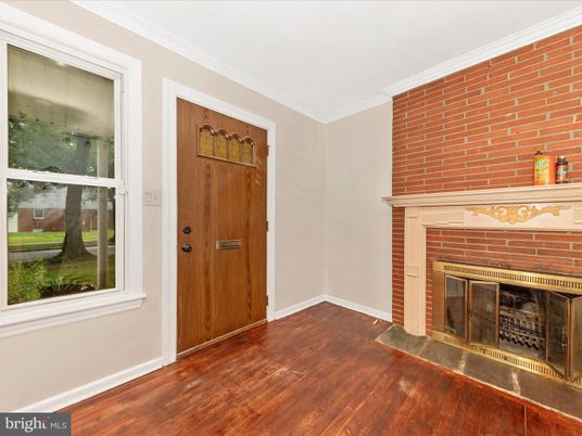 Fireplace, Interior, Stone Walls, Wood Texture Flooring