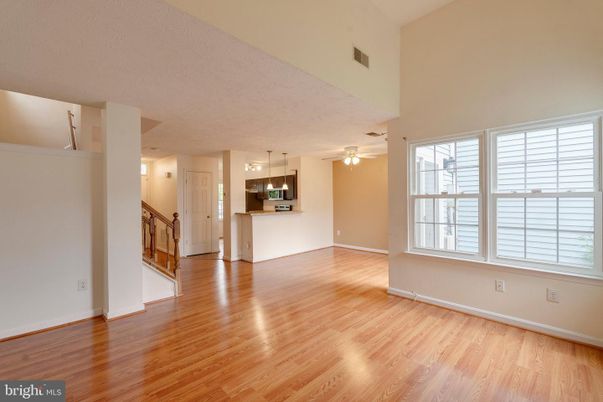 Empty room, Interior, Wood Texture Flooring