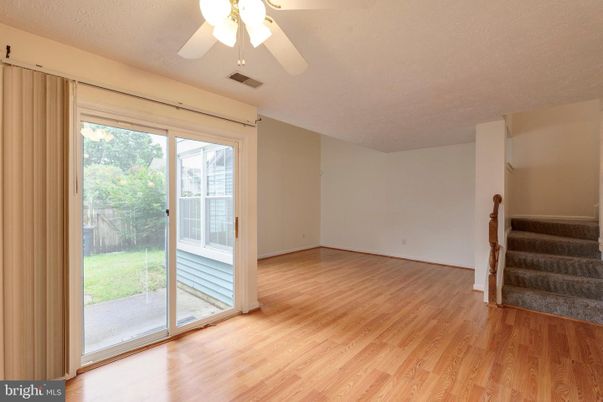 Empty room, Interior, Wood Texture Flooring