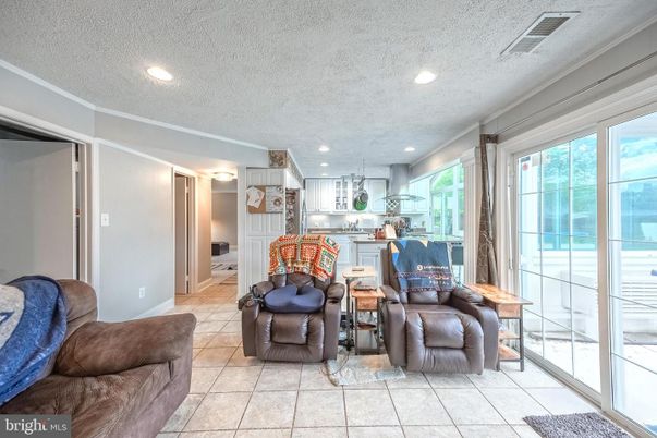 Interior, Kitchen, Living room, Recessed Lighting