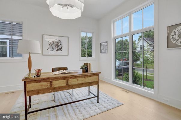 Home Office, Interior, Wood Texture Flooring
