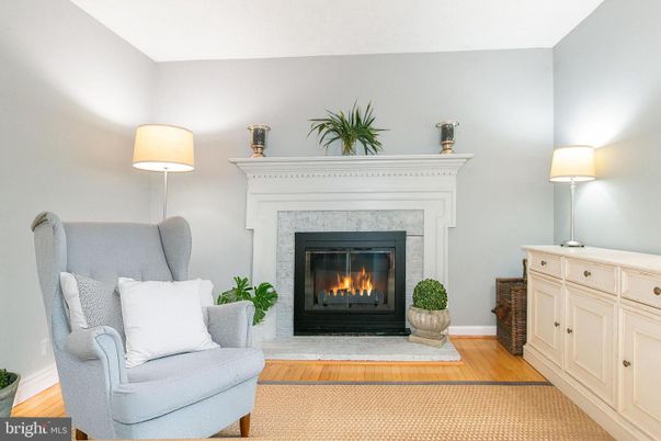 Fireplace, Interior, Wood Texture Flooring