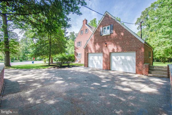Attached, Exterior, Facade, Brick Facade, Tudor Revival