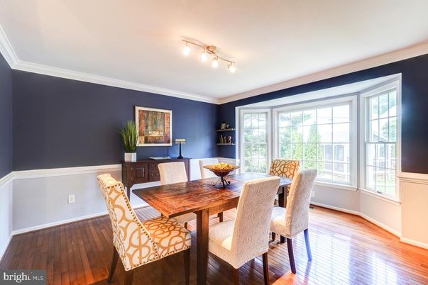Dining room, Interior, Wood Texture Flooring